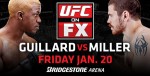 Revoir UFC on FX guillard vs miller streaming