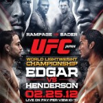 revoir UFC 144 edgar vs henderson video