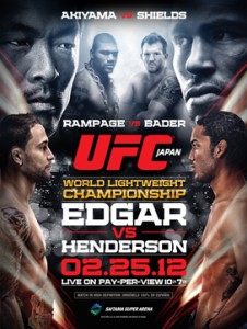 revoir UFC 144 edgar vs henderson video