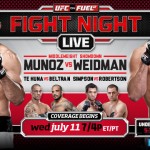 UFC on Fuel TV Munoz vs Weidman Live stream video